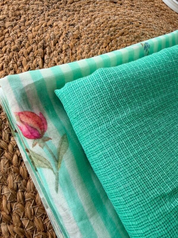 MUL CHANDERI TOP AND KOTA COTTON DUPATTA - Image 2