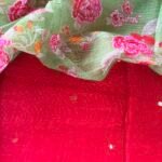 MUL CHANDERI SILK TOP AND KOTA PRINTED DUPATTA