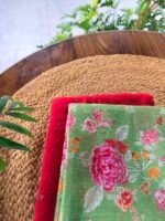 MUL CHANDERI SILK TOP AND KOTA PRINTED DUPATTA - Image 4