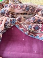MUL CHANDERI TOP AND AJRAK KOTA  COTTON DUPATTA - Image 5