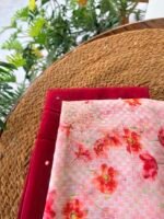 MUL CHANDERI TOP AND PRINTED KOTA COTTON DUPATTA - Image 7