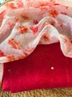 MUL CHANDERI TOP AND PRINTED KOTA COTTON DUPATTA - Image 5