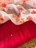 MUL CHANDERI TOP AND PRINTED KOTA COTTON DUPATTA - Image 3