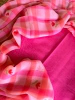 SILK COTTON TOP AND CHIFFION PRINTED DUPATTA - Image 2