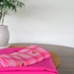 SILK COTTON TOP AND CHIFFION PRINTED DUPATTA