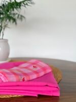 SILK COTTON TOP AND CHIFFION PRINTED DUPATTA