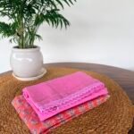 HANDBLOCK PRINTED TOP AND KOTA COTTON DUPATTA