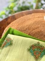 MUL CHANDERI SILK TOP AND MUL CHANDERI PRINTED DUPATTA - Image 5