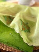 MUL CHANDERI SILK TOP AND MUL CHANDERI PRINTED DUPATTA - Image 7