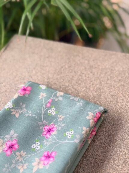 PRINTED SILK COTTON