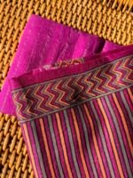 PURE JAMDHANI COTTON TOP AND CHANDERI PRINTED DUPATTA
