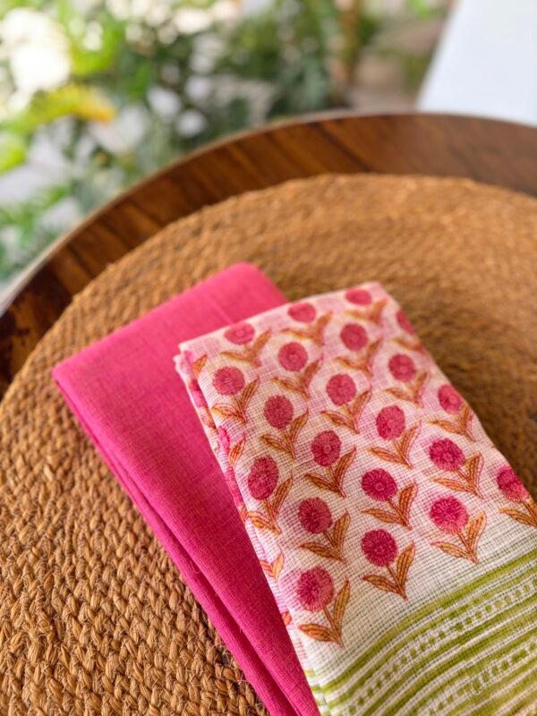 COTTON TOP AND KOTA PRINTED DUPATTA - Image 3