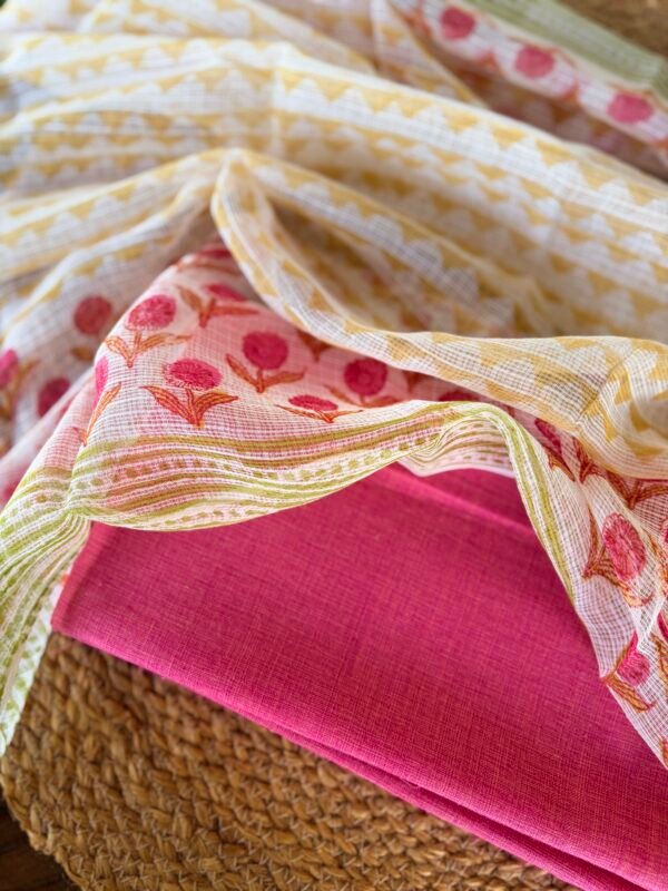 COTTON TOP AND KOTA PRINTED DUPATTA - Image 7