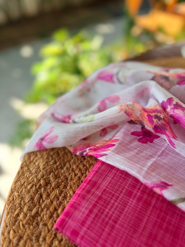 COTTON TOP AND PRINTED KOTA DUPATTA - Image 2