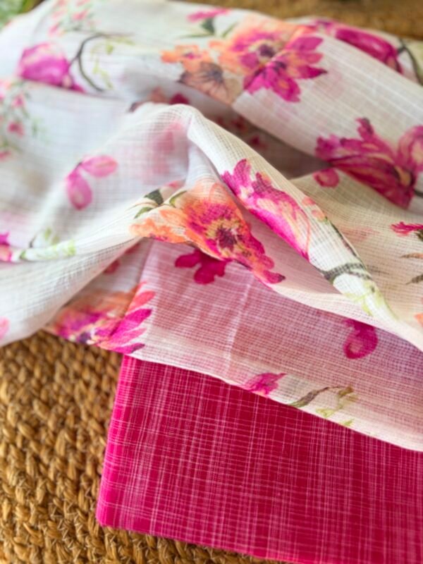 COTTON TOP AND PRINTED KOTA DUPATTA - Image 6
