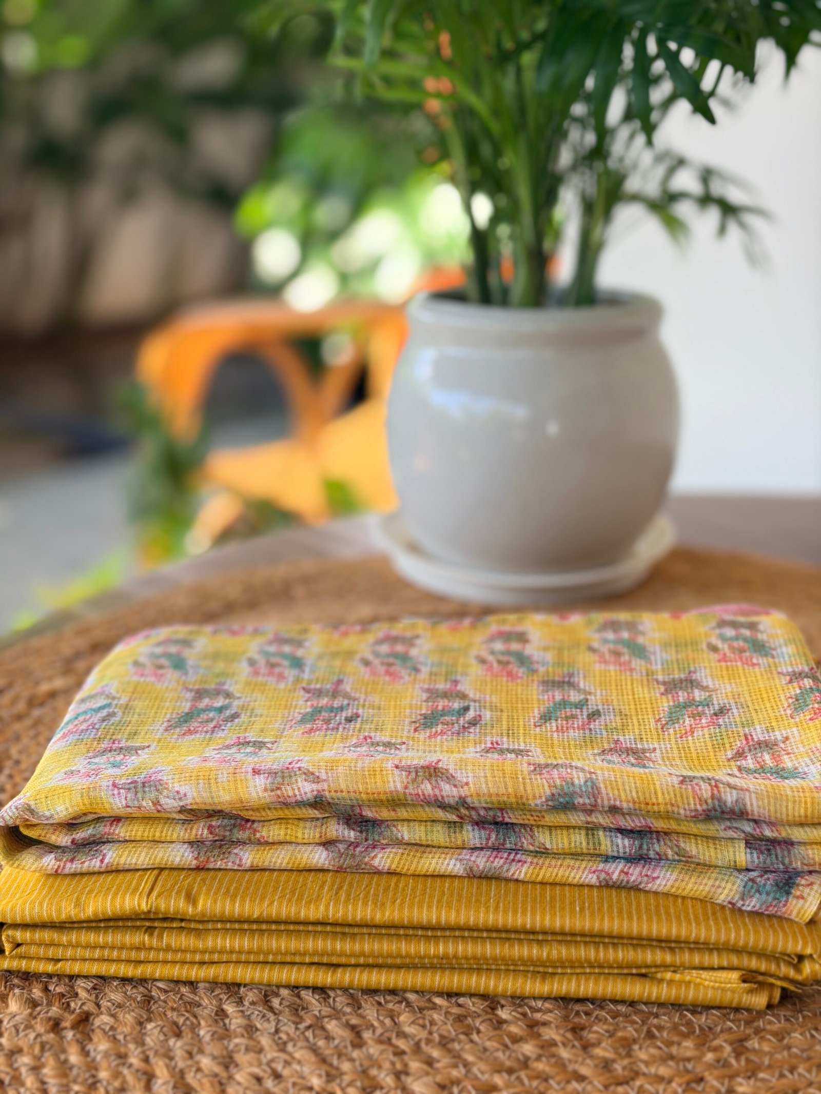 IMG_8689 COTTON TOP AND KOTA PRINTED DUPATTA - Image 1