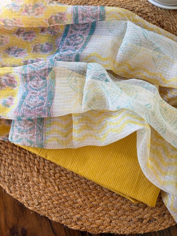 COTTON TOP AND KOTA PRINTED DUPATTA - Image 6