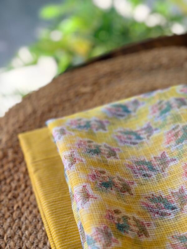 COTTON TOP AND KOTA PRINTED DUPATTA - Image 2
