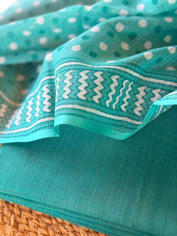 CHANDERI TOP AND KOTA PRINTED DUPATTA - Image 3