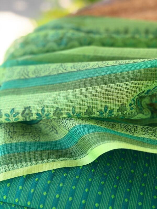COTON TOP AND KOTA HANDBLOCK PRINTED DUPATTA - Image 6