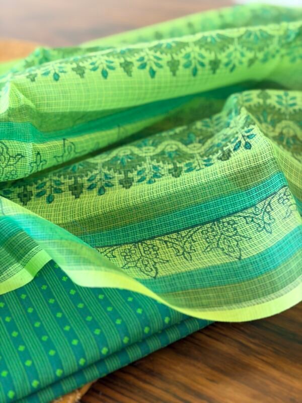 COTON TOP AND KOTA HANDBLOCK PRINTED DUPATTA - Image 3