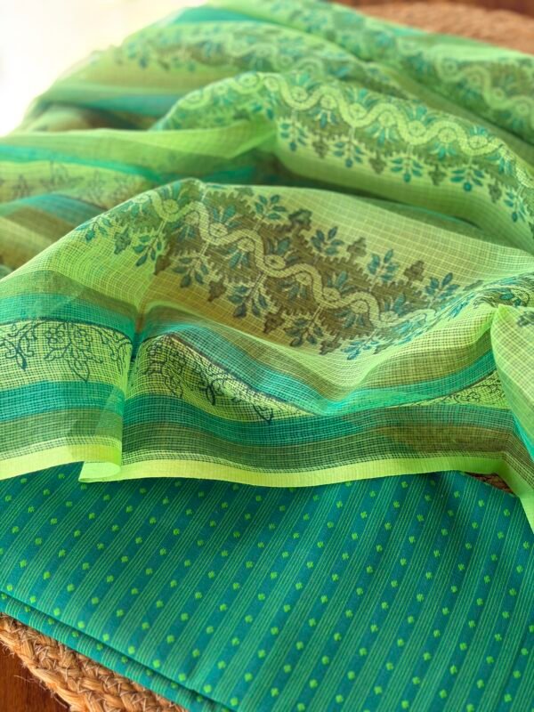 COTON TOP AND KOTA HANDBLOCK PRINTED DUPATTA - Image 5