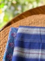 HANDBLOCK PRINTED COTTON TOP AND COTTON DUPATTA - Image 2