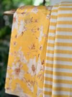 COTTON TOP AND PRINTED SILK COTTON BOTTOM - Image 3