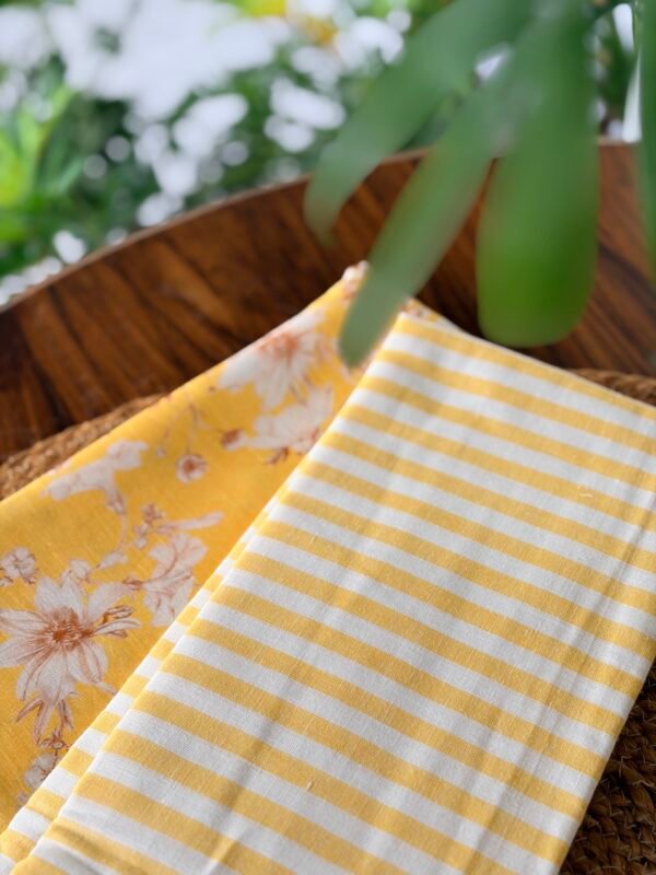 COTTON TOP AND PRINTED SILK COTTON BOTTOM - Image 4
