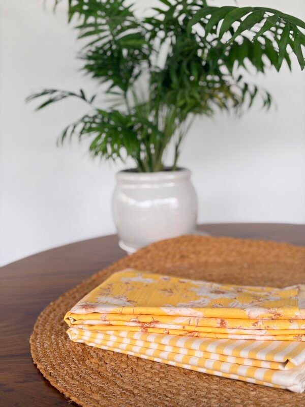 COTTON TOP AND PRINTED SILK COTTON BOTTOM - Image 2