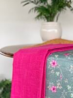 COTTON TOP AND PRINTED SILK COTTON BOTTOM