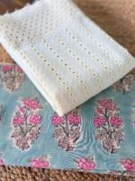 HANDBLOCK PRINTED TOP AND HAKOBA BOTTOM - Image 3