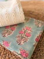 HANDBLOCK PRINTED TOP AND HAKOBA BOTTOM - Image 2