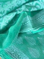 PURE KOTA COTTON HANDBLOCK PRINTED TOP AND DUPATTA - Image 7