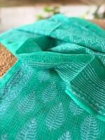 PURE KOTA COTTON HANDBLOCK PRINTED TOP AND DUPATTA - Image 5