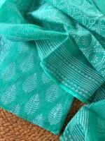 PURE KOTA COTTON HANDBLOCK PRINTED TOP AND DUPATTA - Image 3