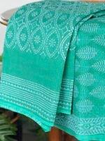 PURE KOTA COTTON HANDBLOCK PRINTED TOP AND DUPATTA - Image 2