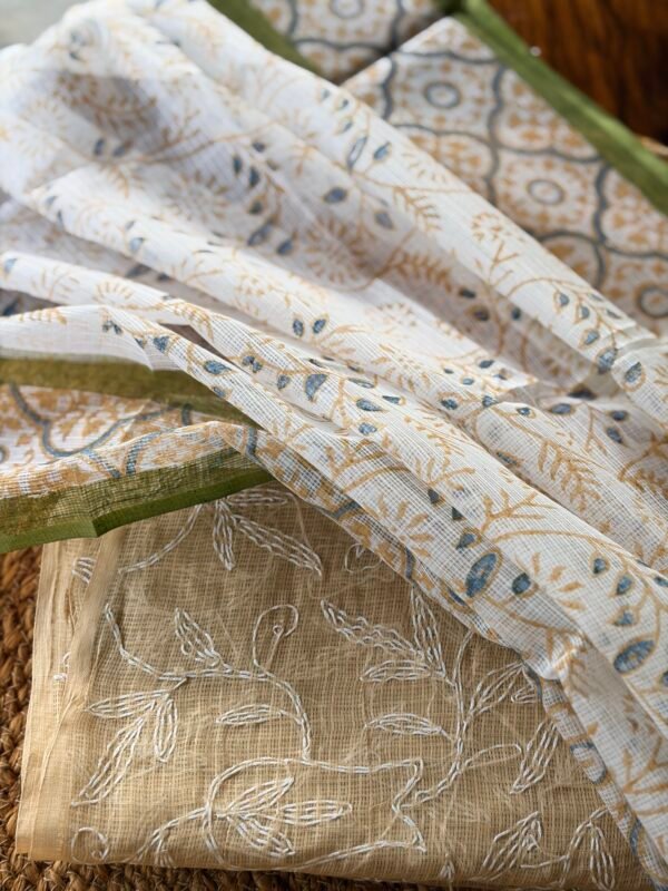 TEPCHI KOTA TOP AND HANDBLOCK PRINTED KOTA DUPATTA - Image 2
