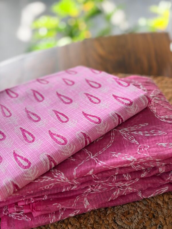 TEPCHI KOTA TOP AND HANDBLOCK PRINTED KOTA DUPATTA - Image 4