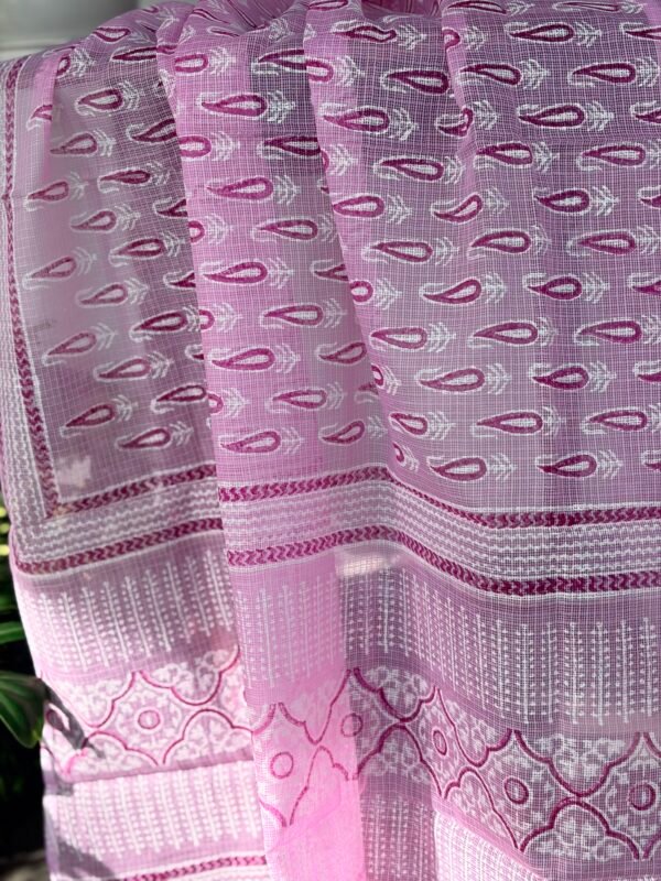 TEPCHI KOTA TOP AND HANDBLOCK PRINTED KOTA DUPATTA - Image 2