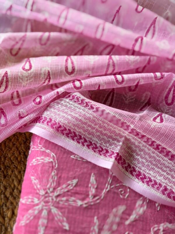 TEPCHI KOTA TOP AND HANDBLOCK PRINTED KOTA DUPATTA - Image 3