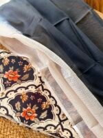 MUL COTTON PRINTED TOP AND DUAL SHADE KOTA DUPATTA - Image 3