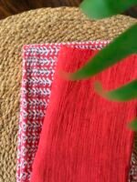 HANDBLOCK PRINTED TOP AND KOTA COTTON DUPATTA WITH LACE - Image 2