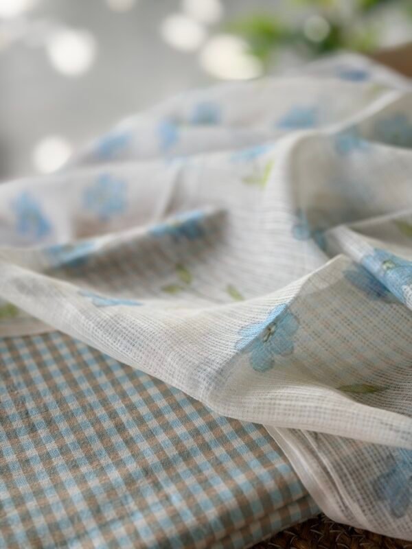 PURE COTTON TOP AND PRINTED KOTA DUPATTA - Image 7