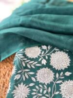LINEN TOP AND DUPATTA - Image 3