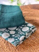 LINEN TOP AND DUPATTA - Image 4
