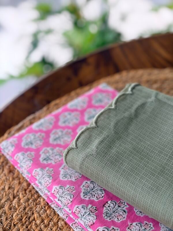 PURE PRINTED CHANDERI KOTA COTTON DUPATTA - Image 3