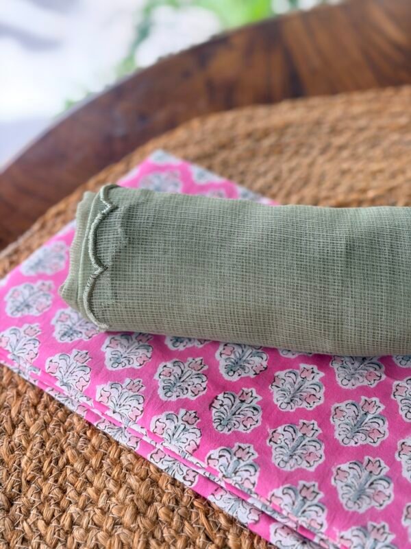 PURE PRINTED CHANDERI KOTA COTTON DUPATTA - Image 4
