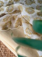 SHIMMER KOTA TOP AND AJRAK KOTA COTTON DUPATTA - Image 5