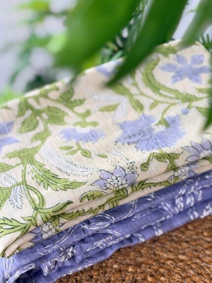 TEPCHI KOTA TOP AND HANDBLOCK PRINTED BOTTOM